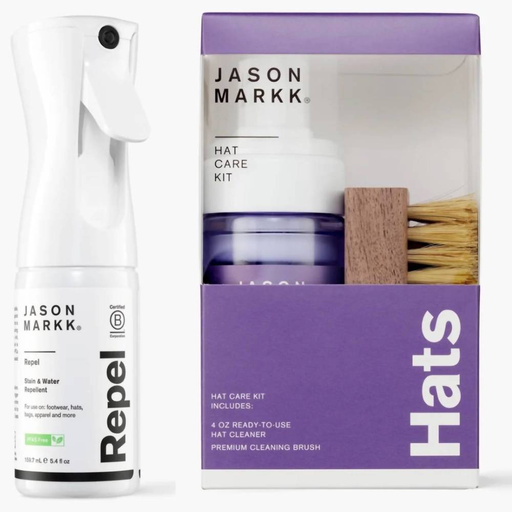 NEW JASON MARKK hat cleaning kit and repel protection spray bundle in multi